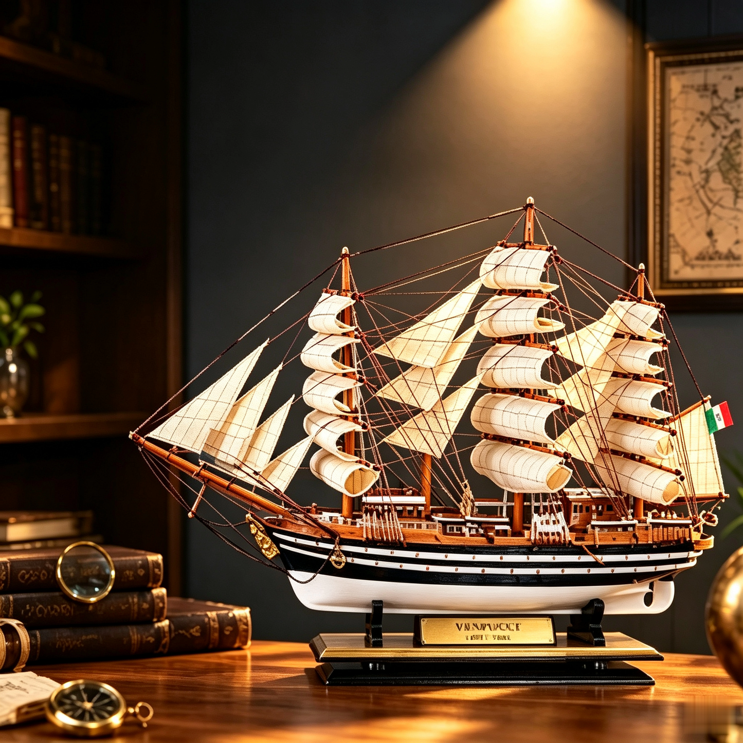 Finished product craft ship Vespucci