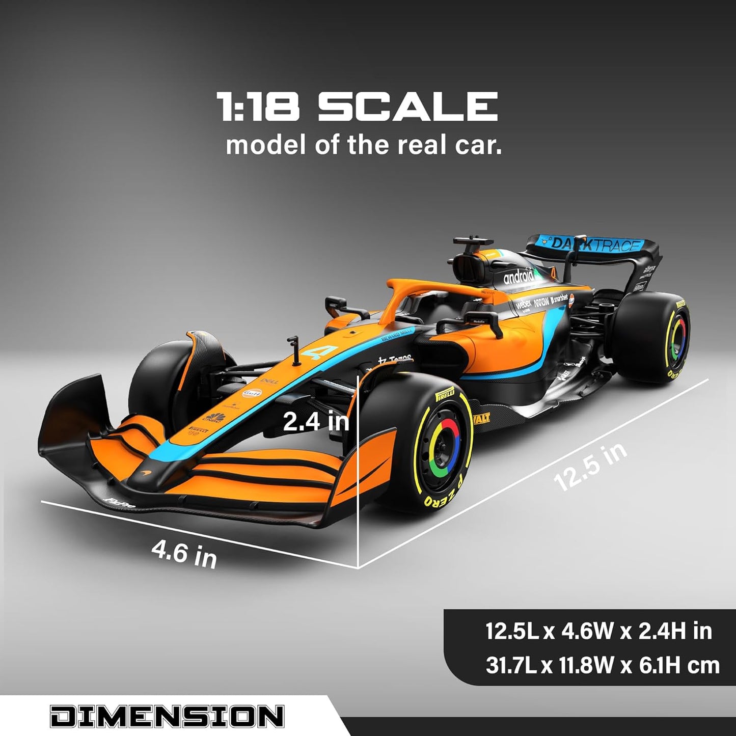 F1 Formula remote-controlled car