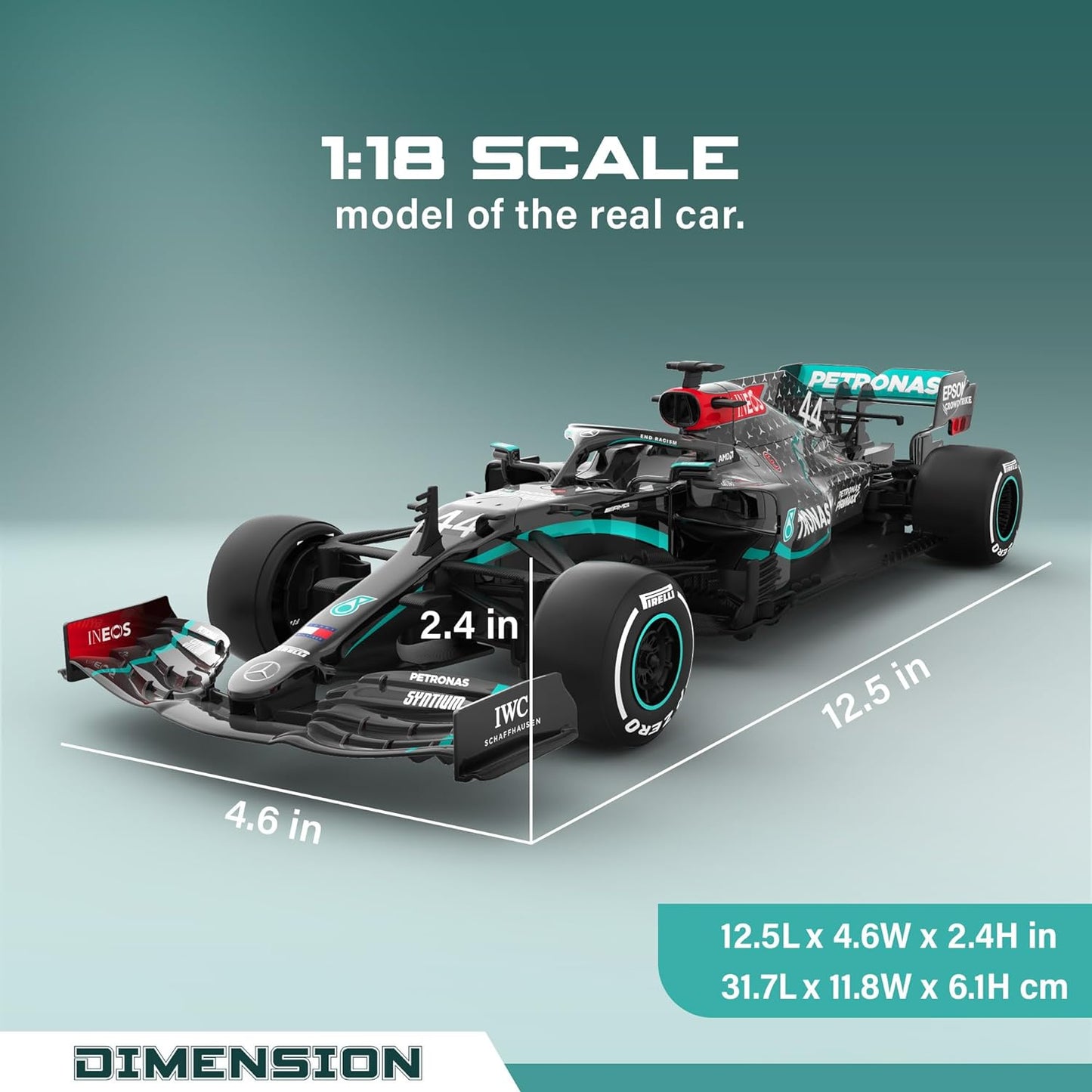 F1 Formula remote-controlled car