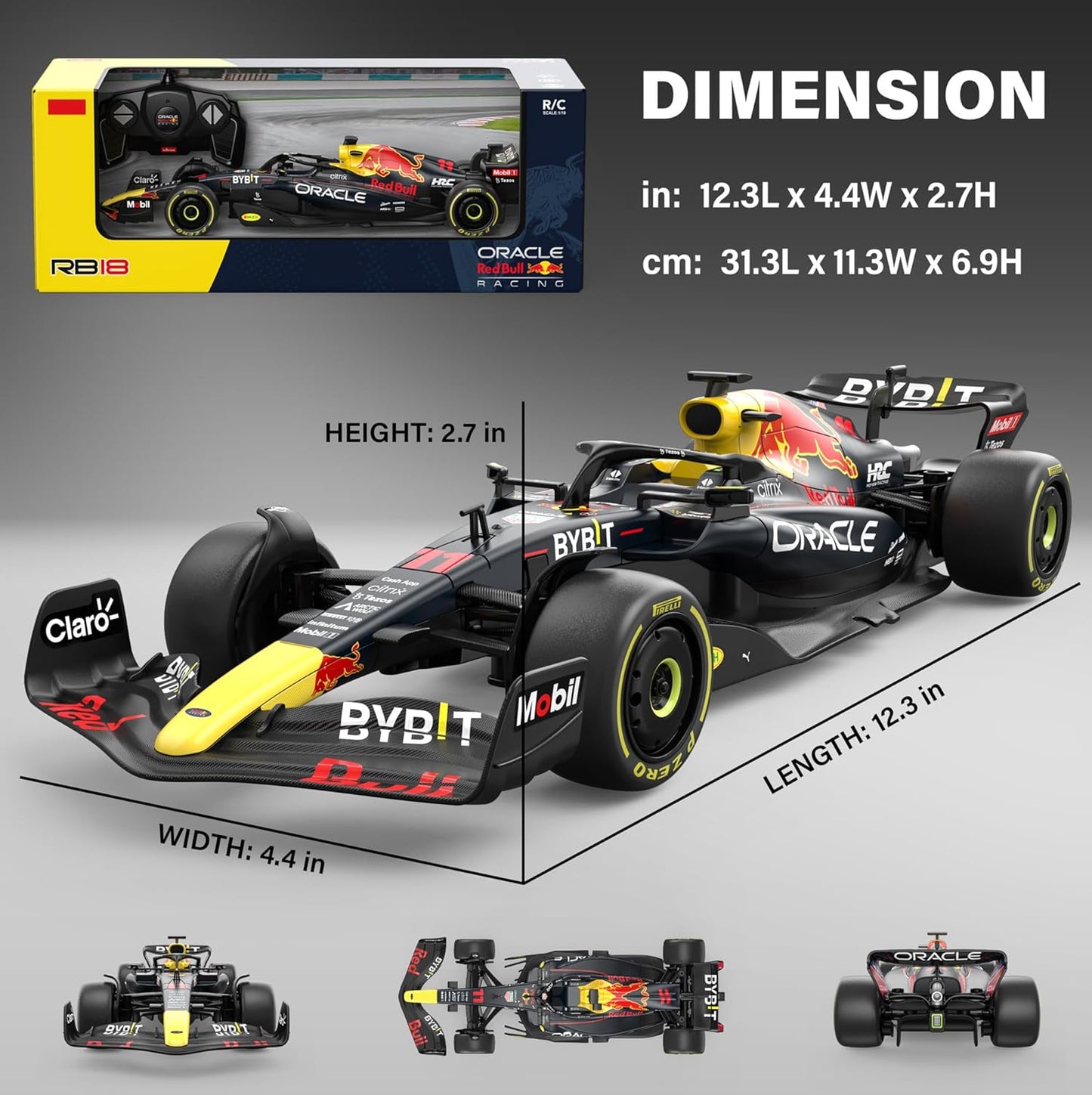 F1 Formula remote-controlled car