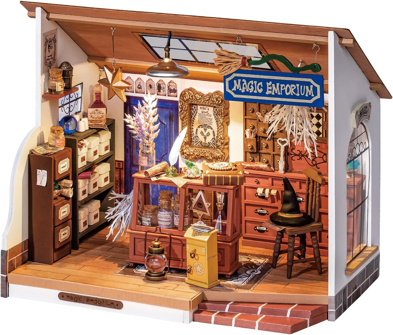 DIY Miniature Dollhouse Room Kit