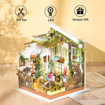 DIY Miniature Dollhouse Room Kit