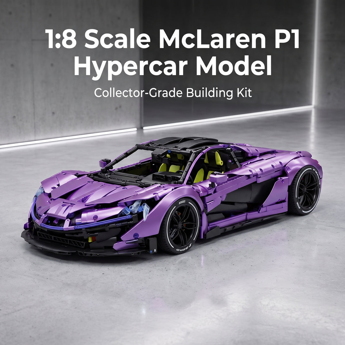 1:8 McLaren P1 Building Kit