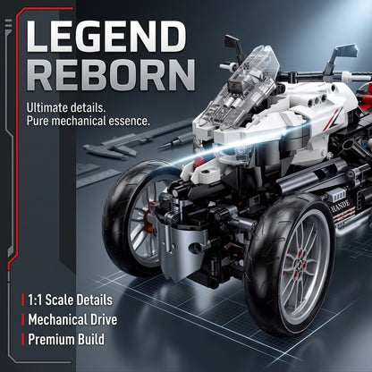 Bombardier Motorcycle Building Blocks