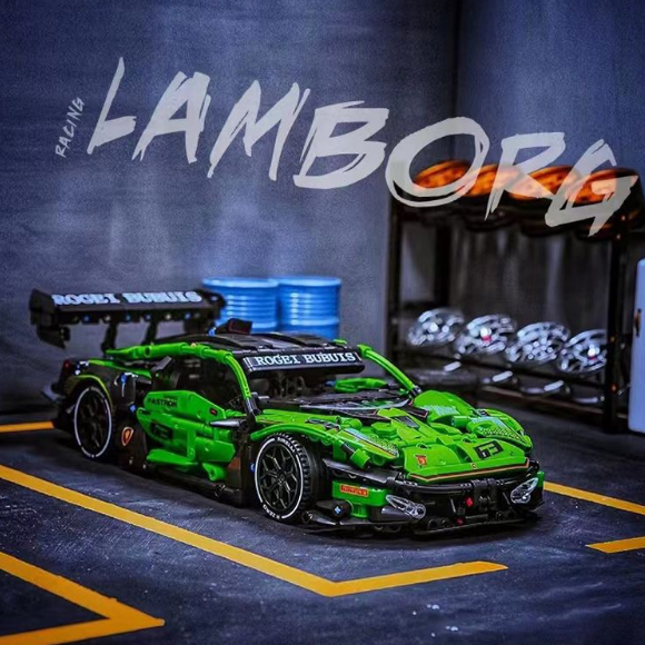 Advanced building blocks-Lambo sports car