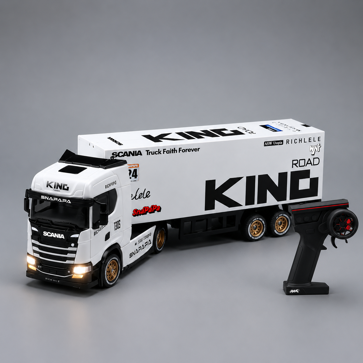 Scania RC Multi-functional Remote Control Cargo Truck
