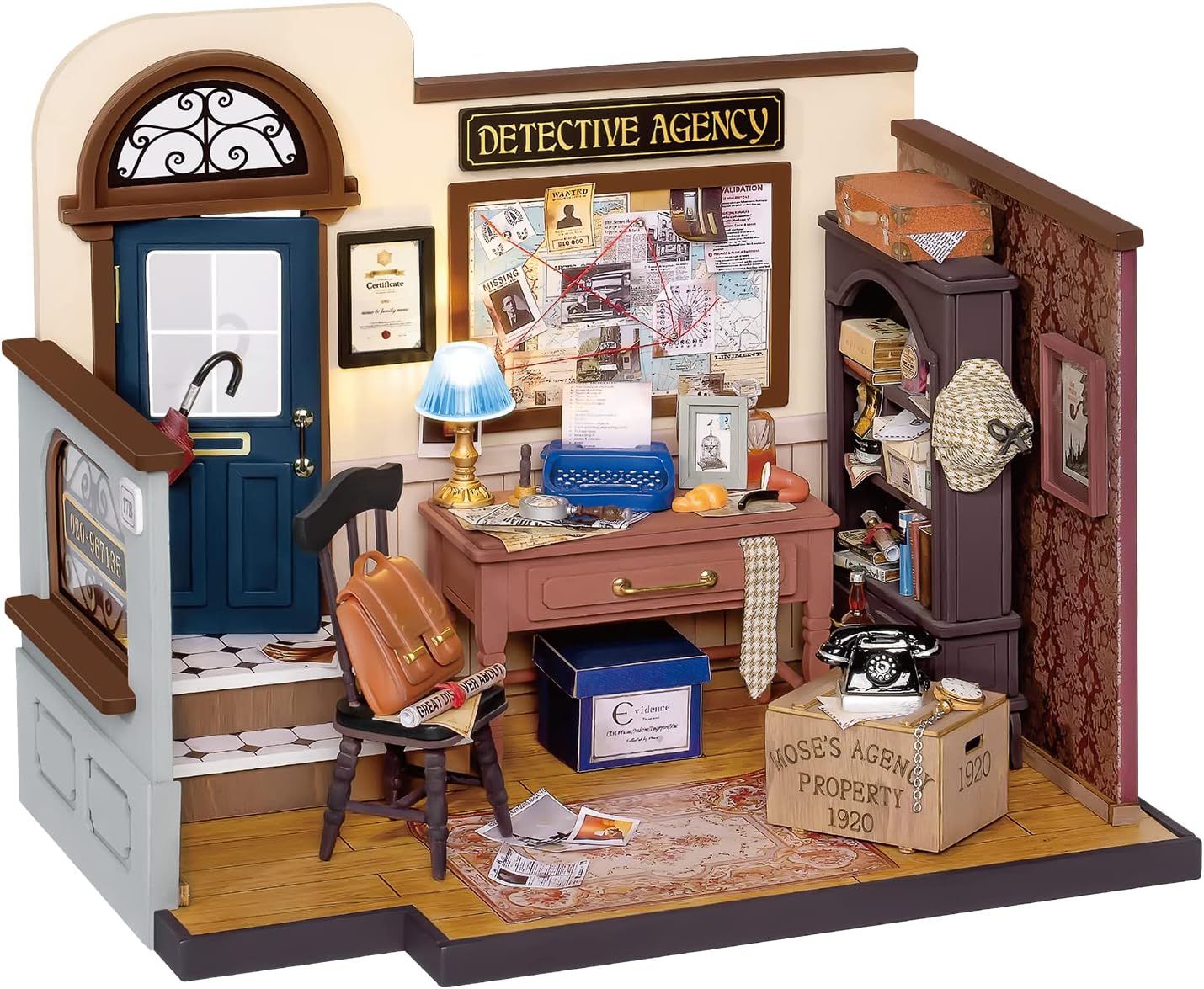 DIY Miniature Dollhouse Room Kit