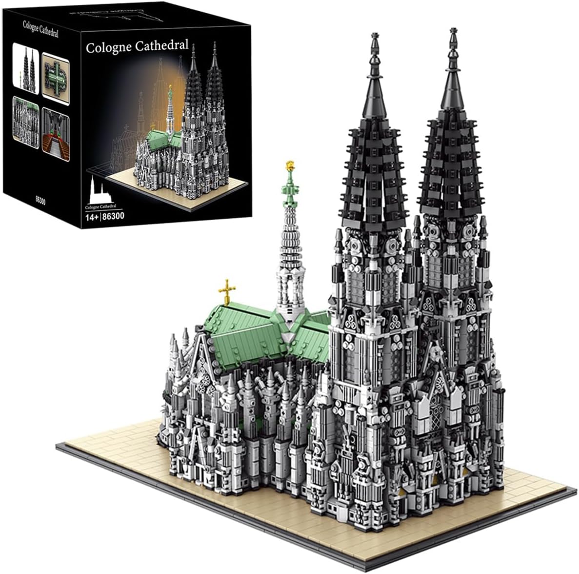 Cologne Cathedral Building Block Set