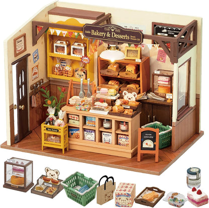 DIY Miniature Dollhouse Room Kit