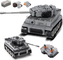 Remote control tank building block toys