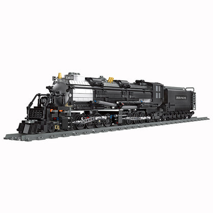 Steam train toy building blocks