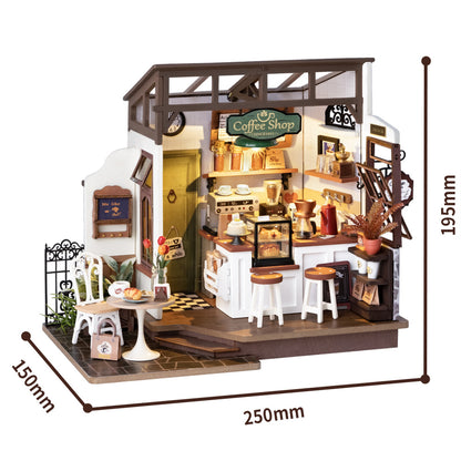 DIY Miniature Dollhouse Room Kit