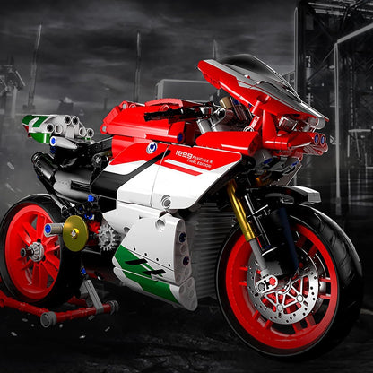 1：8Motorcycle building blocks