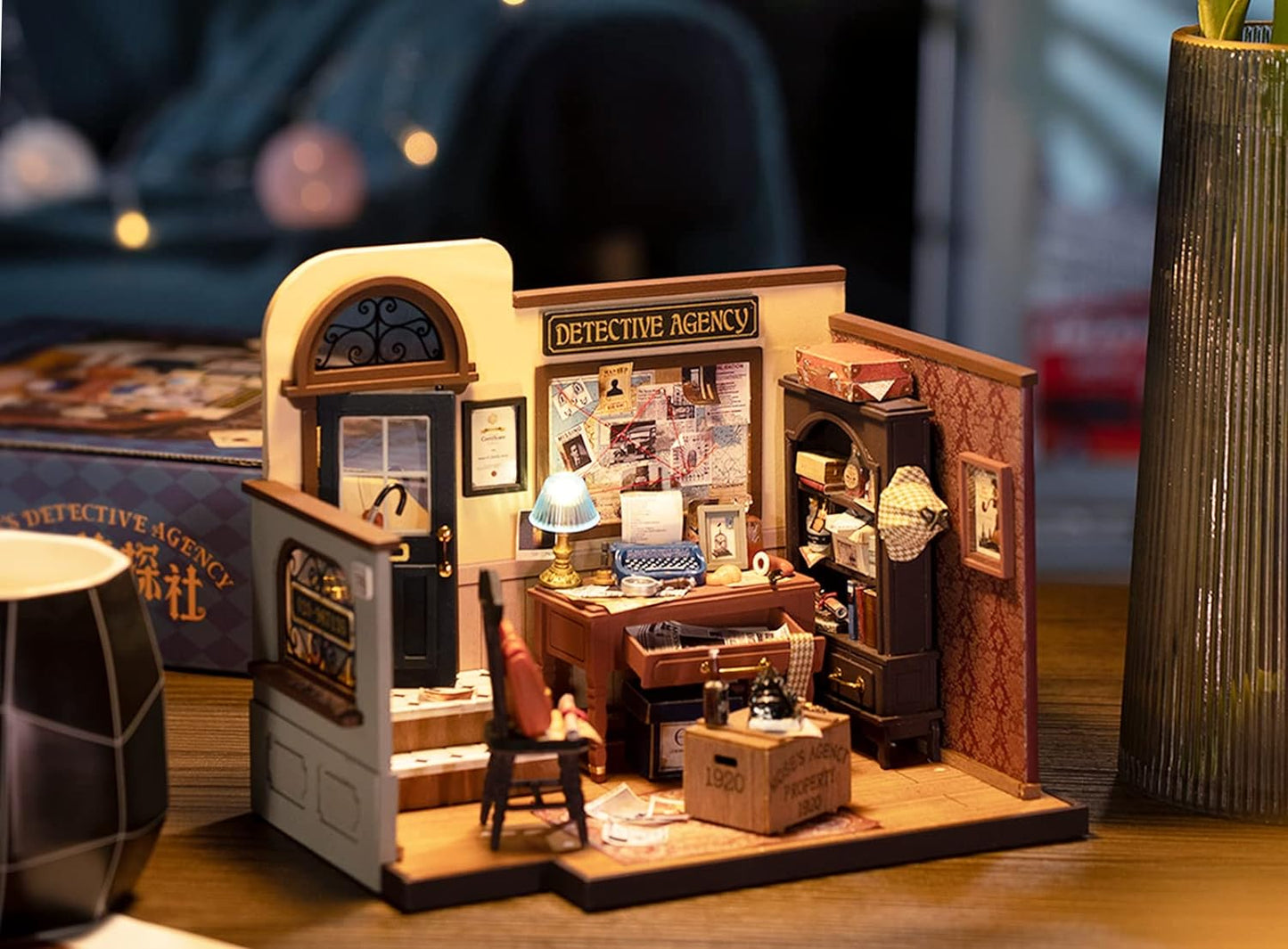 DIY Miniature Dollhouse Room Kit