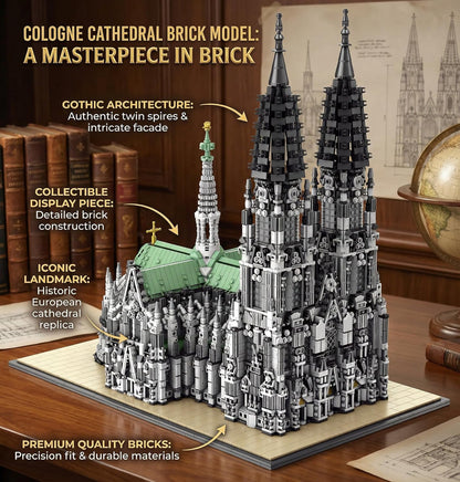 Cologne Cathedral Building Block Set