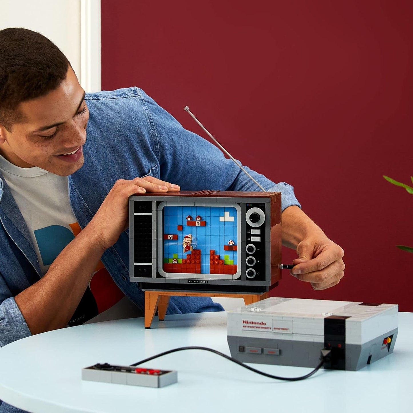 Mario game console model