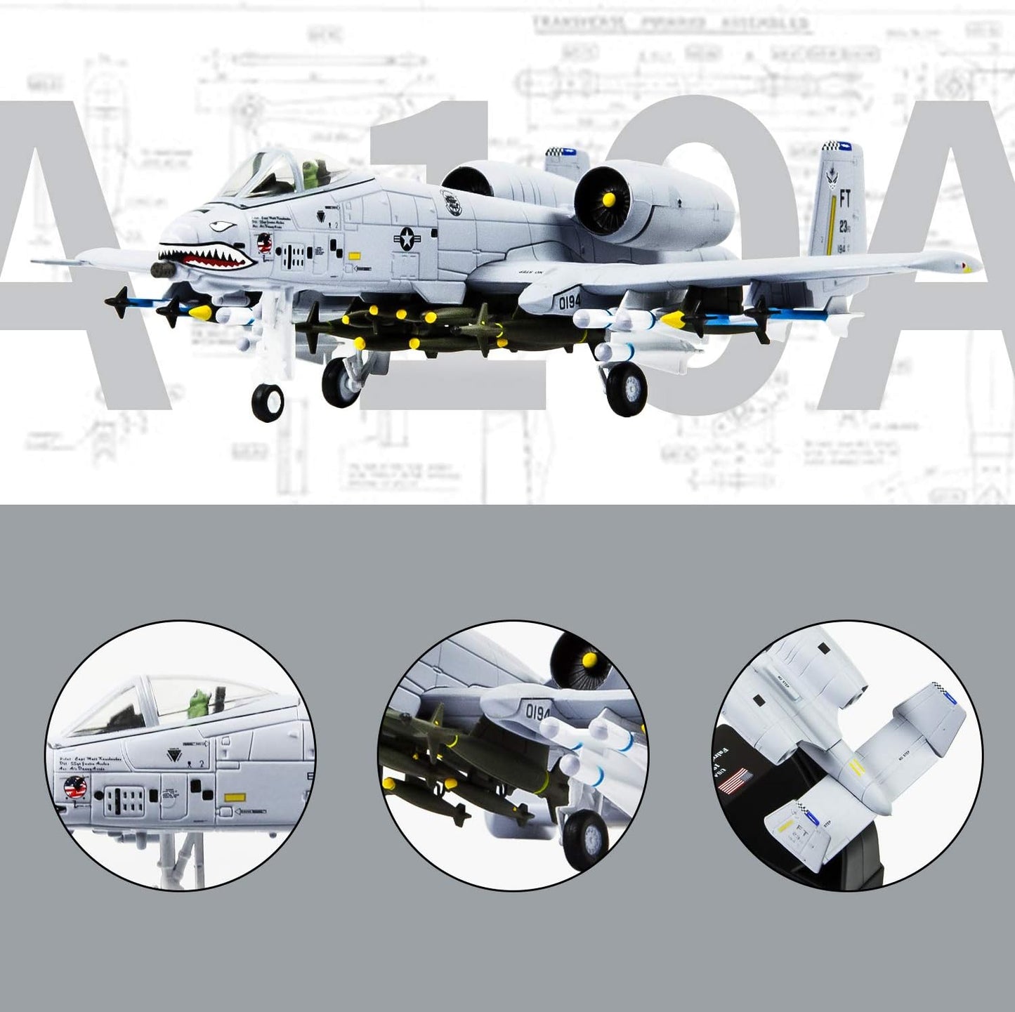 1:100 A-10 Thunderbolt-II Warthog