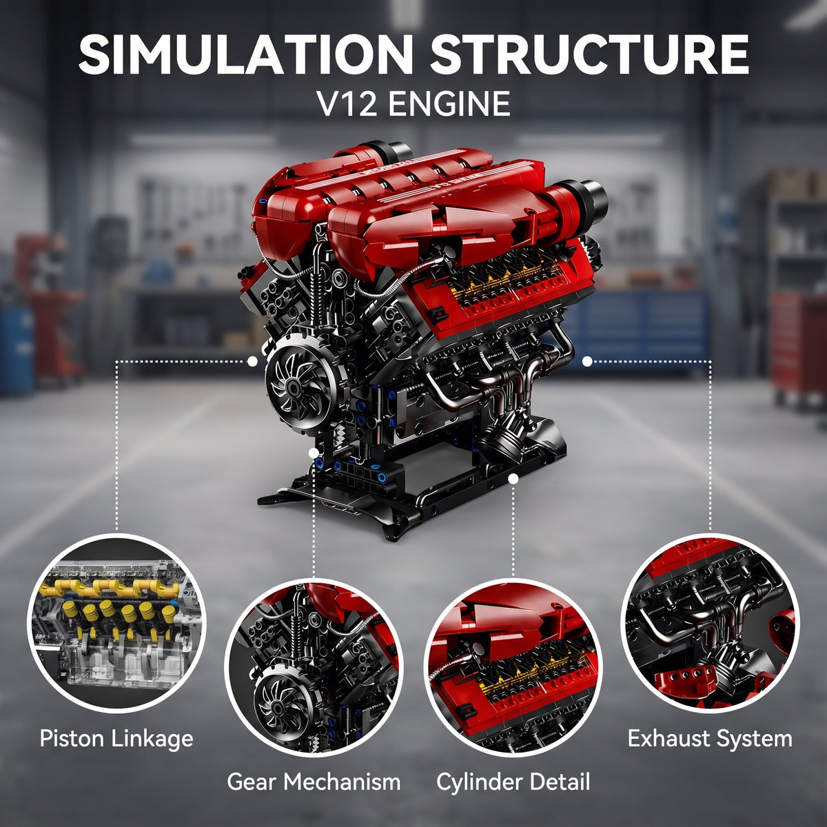 Engine Building Block Model