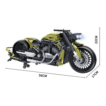 1:5 Light Version Motorcycle Building Blocks