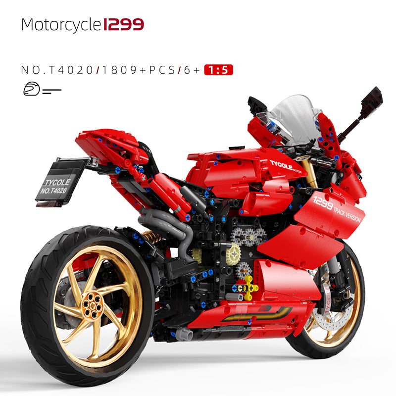 Ducati 1299 Motorcycle Building Blocks