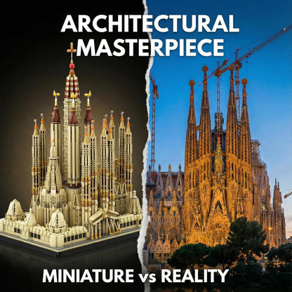 Sagrada Família Church Building Block Set