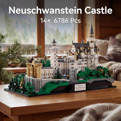 Swan Castle Building Block Set