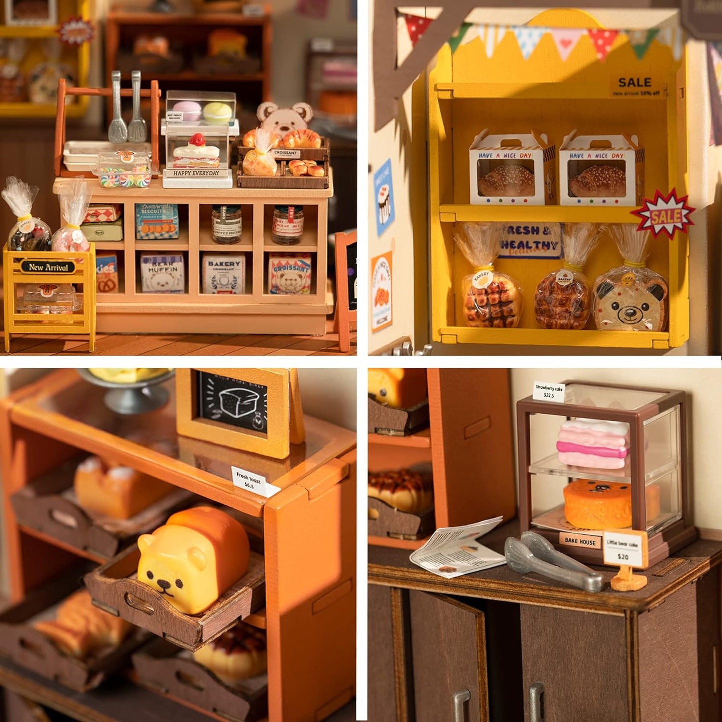 DIY Miniature Dollhouse Room Kit