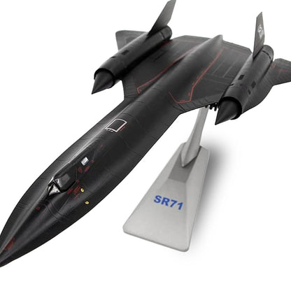 1/72 Scale SR-71a Blackbird Metal Model