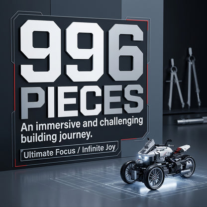 Bombardier Motorcycle Building Blocks