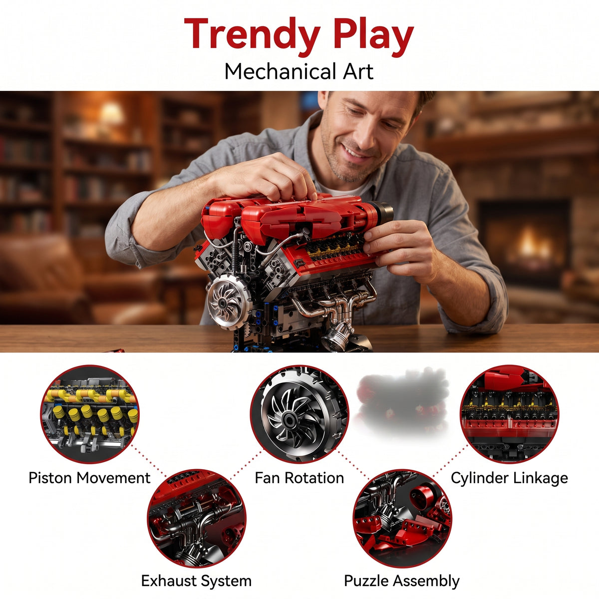 Engine Building Block Model