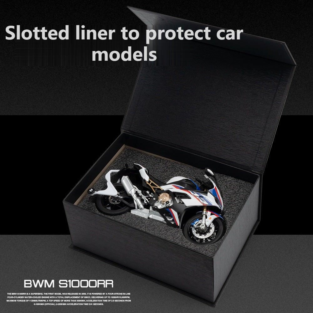 Diecast model motorcycle