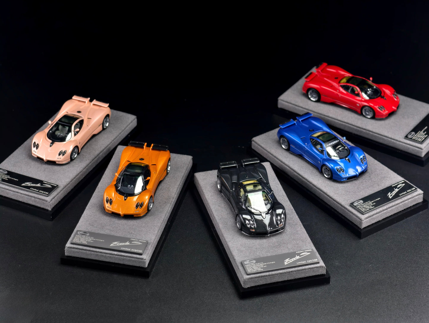 1/64 Pagani Zonda C12S Resin Car Model