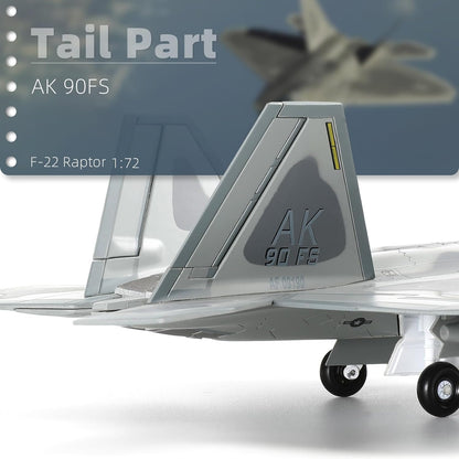 F22 Raptor 1/72 die-cast metal aircraft model kit