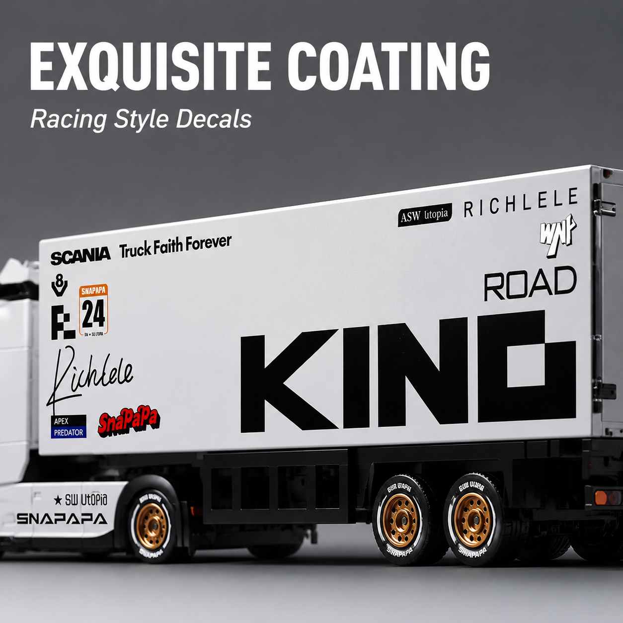 Scania RC Multi-functional Remote Control Cargo Truck