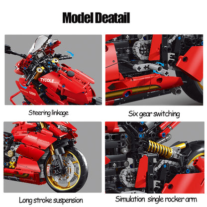 Ducati 1299 Motorcycle Building Blocks