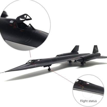 1/72 Scale SR-71a Blackbird Metal Model