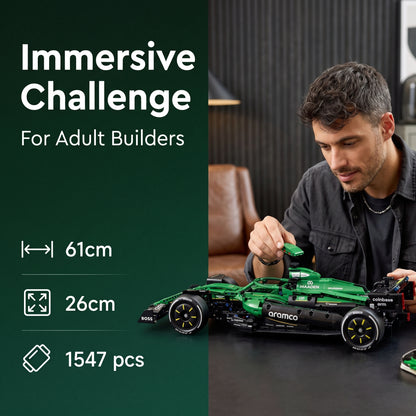 Aston Martin Saudi Aramco F1 R AMR25 building blocks