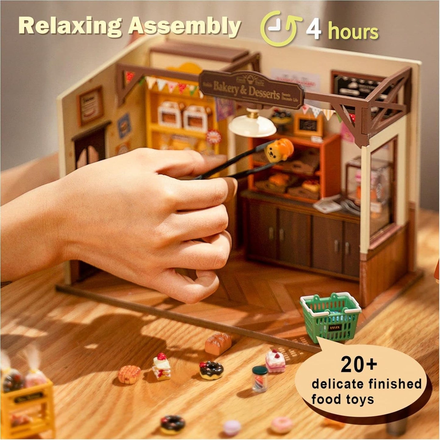 DIY Miniature Dollhouse Room Kit