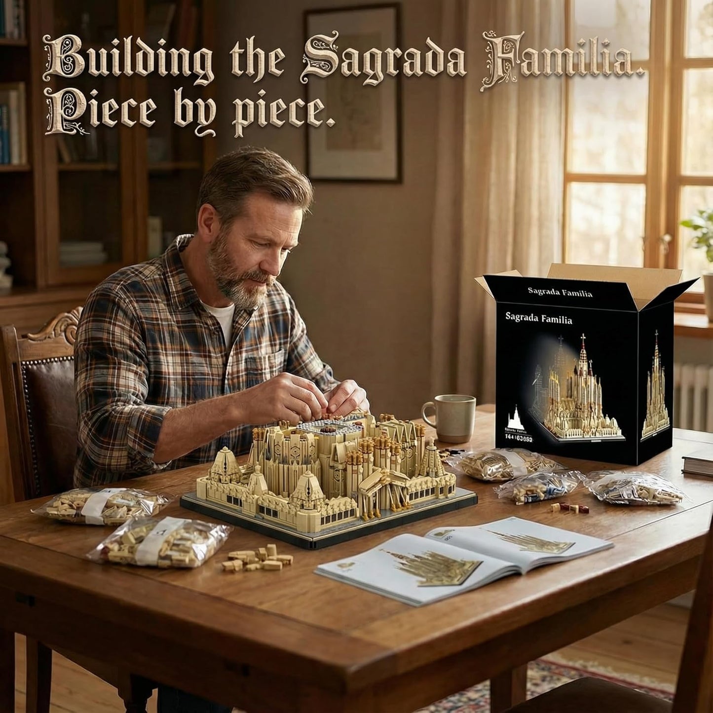 Sagrada Família Church Building Block Set