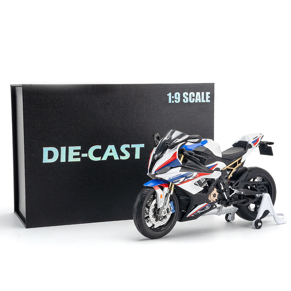 Diecast model motorcycle