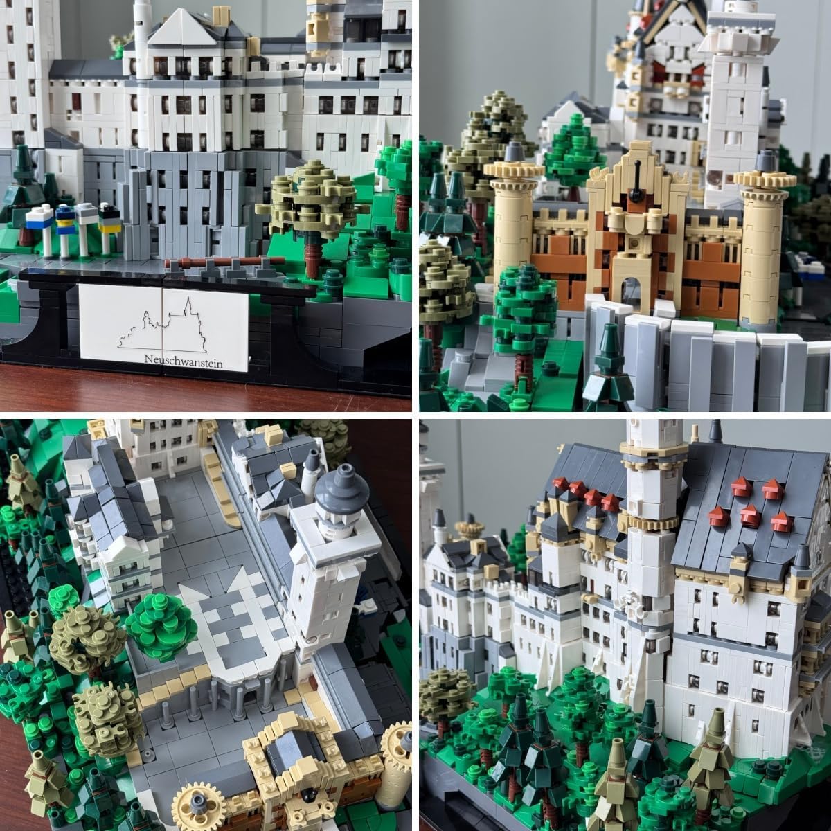 Swan Castle Building Block Set