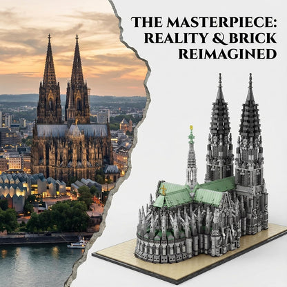 Cologne Cathedral Building Block Set