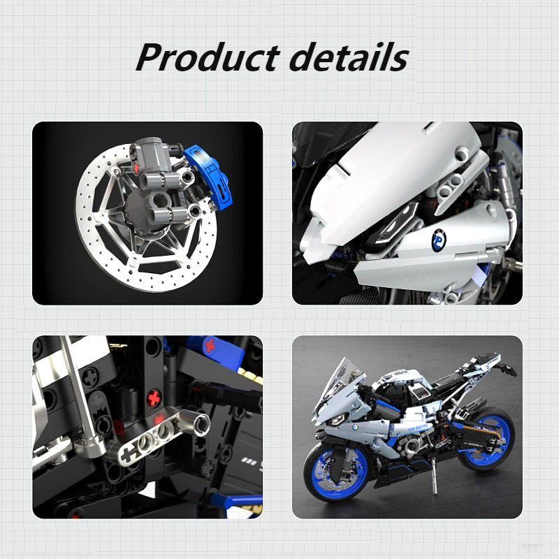 Adult motorcycle building blocks-SR1000