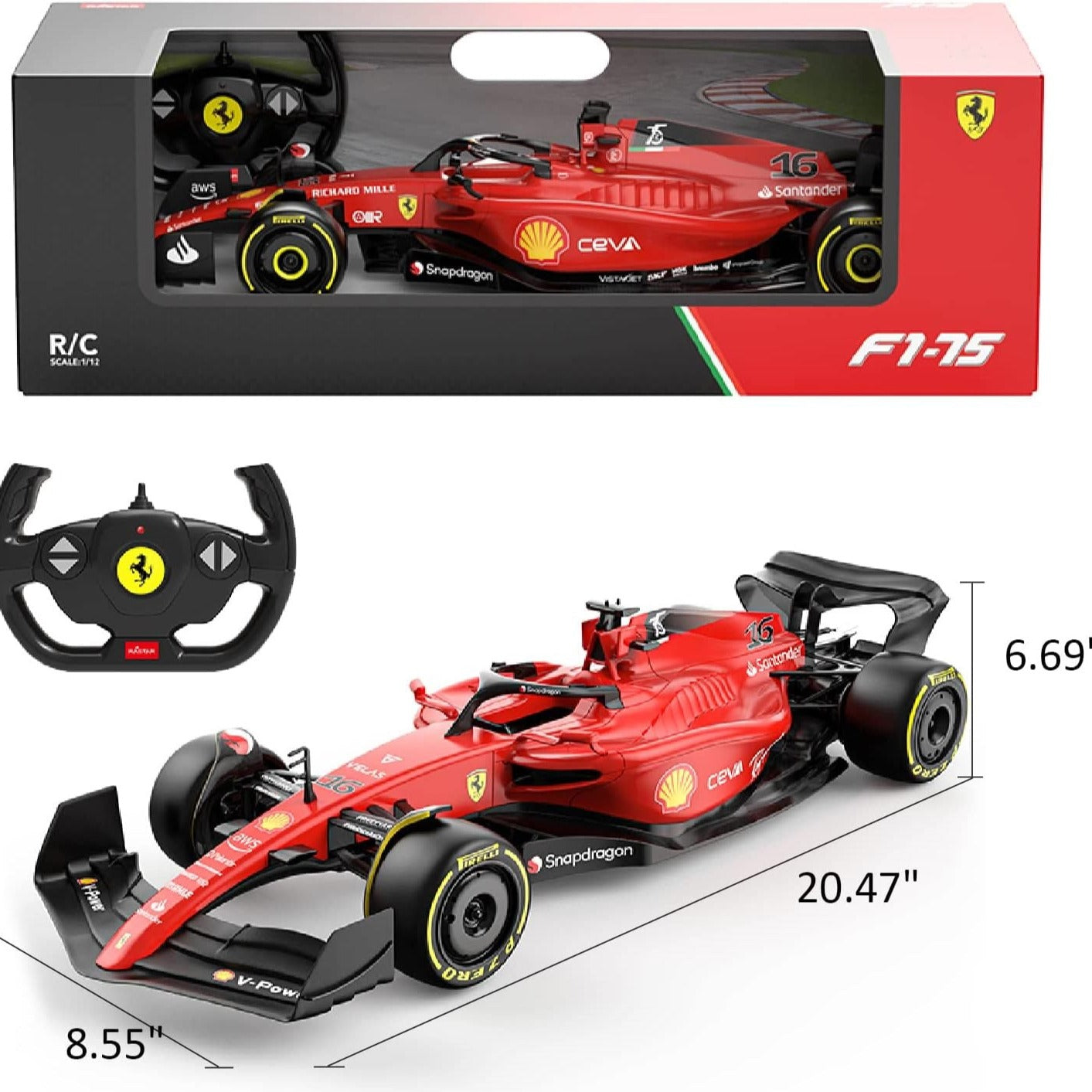 F1 Formula remote-controlled car