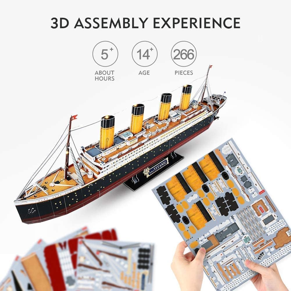 Adult Pirate Ship 3D Puzzle