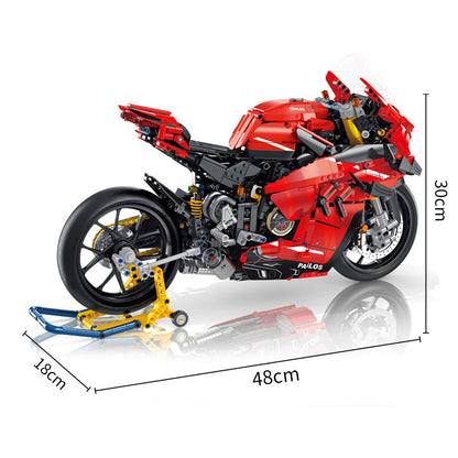 1:5 Light Version Motorcycle Building Blocks