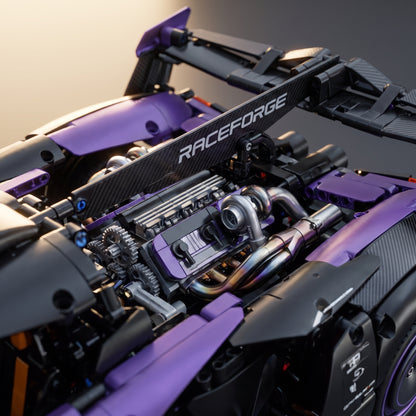 Bugatti Bolide Sports Car Building Blocks