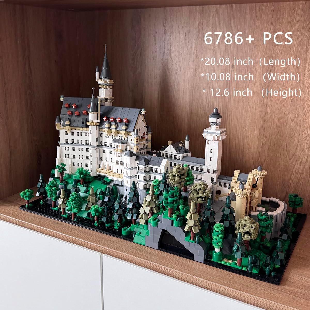Swan Castle Building Block Set