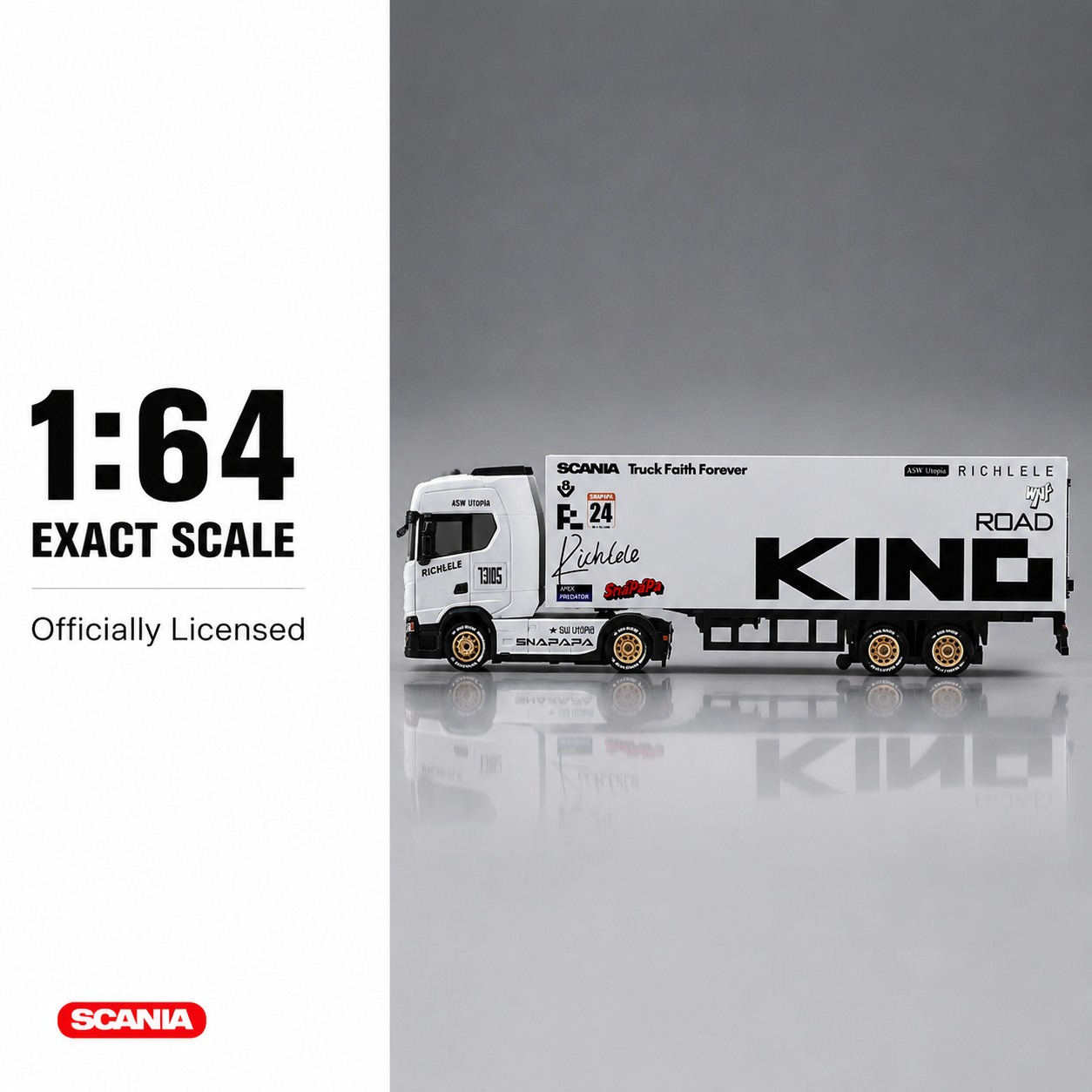 Scania RC Multi-functional Remote Control Cargo Truck