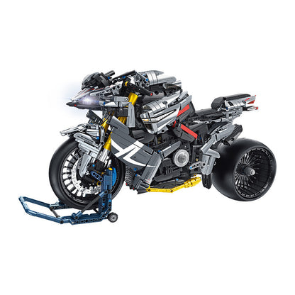 1:5 Light Version Motorcycle Building Blocks